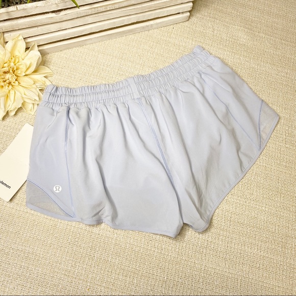 Lululemon Daydream Hotty Hot Shorts Light Blue Gym - Picture 8 of 8